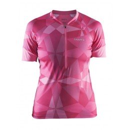 Велофутболка Craft Classic Jersey W geo pop/pop
