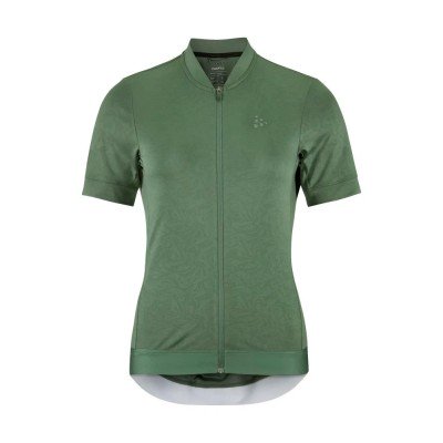 Велофутболка женская Craft Core Essence Jersey Regular Fit W thyme - фото 28716 Велофутболка женская Craft Core Essence Jersey Regular Fit W thyme - фото 28716