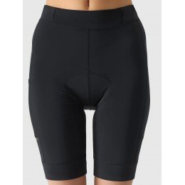 Велошорти жіночі 4F deep black 4FSS24TFSHF327