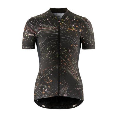 Велофутболка женская Craft ADV Endur Graphic Jersey W black/multi - фото 28718 Велофутболка женская Craft ADV Endur Graphic Jersey W black/multi - фото 28718