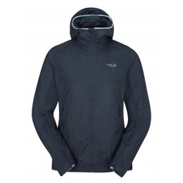 Куртка женская ветрозащитная Rab Vital Hoody Tempest Blue