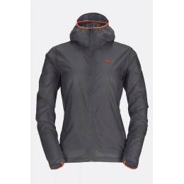 Куртка женская ветрозащитная Rab Vital Hoody Graphene