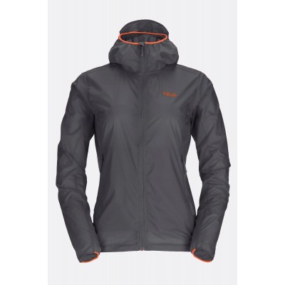 Куртка женская ветрозащитная Rab Vital Hoody Graphene - фото 30513
