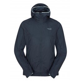 Куртка женская ветрозащитная Rab Vital Hoody Tempest Blue