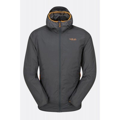 Куртка ветрозащитная мужская Rab Vital Hooded Jacket Graphene - фото 30512