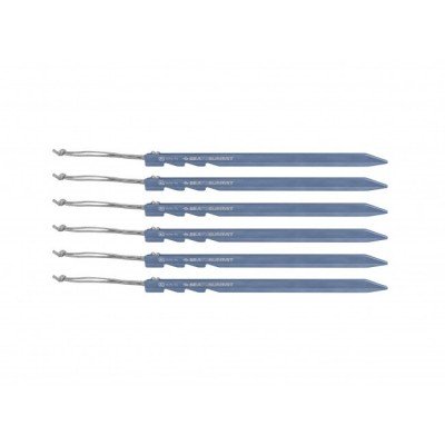 Набор колышков для палатки Sea To Summit Ultralight Ground Control Tent Pegs 6 шт. - фото 23666