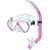 Набір маска і трубка Mares Set Zephir junior рожевий