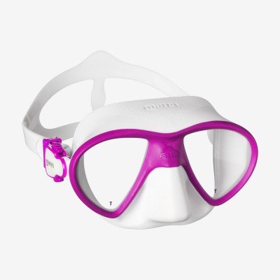 Маска Mares X-Free white/pink - фото 26365