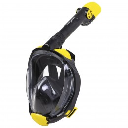 Маска полнолицевая Marlin Travel black/yellow/black