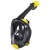 Маска полнолицевая Marlin Travel black/yellow/black