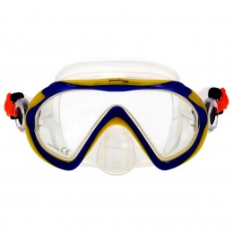 Маска для підводного плавання дитяча Marlin Joy Blue/Yellow