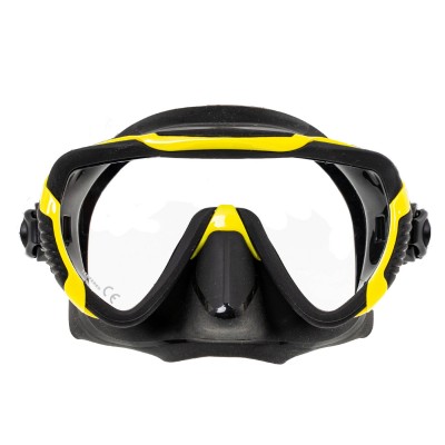 Маска Marlin Enjoy black/yellow - фото 30967