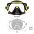 Маска Marlin Enjoy black/yellow