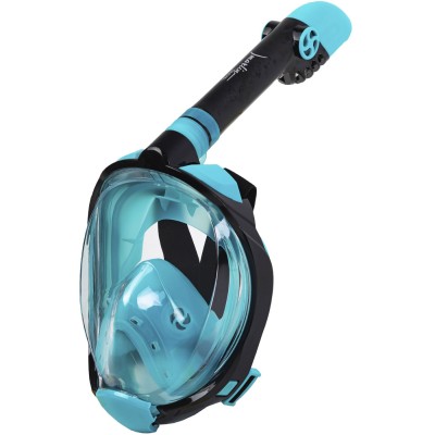 Маска повнолицева Marlin Travel black/aqua/aqua - фото 30831