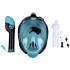 Маска повнолицева Marlin Travel black/aqua/aqua
