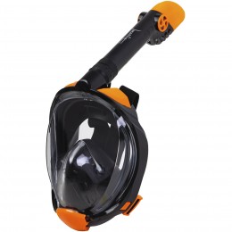 Маска повнолицева Marlin Travel black/orange/black