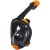 Маска повнолицева Marlin Travel black/orange/black