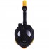 Маска повнолицева Marlin Travel black/orange/black