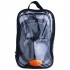 Маска повнолицева Marlin Travel black/orange/black
