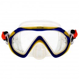 Маска для подводного плавания детская Marlin Joy Blue/Yellow