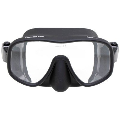 Маска Marlin Frameless Matte black - фото 23128