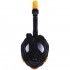 Маска повнолицева Marlin Travel black/orange/black