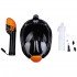 Маска повнолицева Marlin Travel black/orange/black