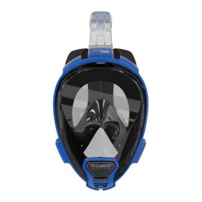 Маска повнолицева Ocean Reef Aria QR + Snork Mask blue - фото 18219