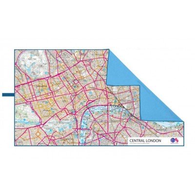Полотенце Lifeventure Soft Fibre Printed London Giant - фото 20321