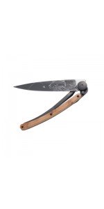 Нож Deejo Tattoo Black 37g Trout 