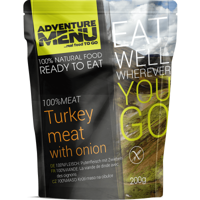 М'ясо індички з цибулею Adventure Menu 100% Turkey meat with onion - фото 22454