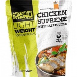 Куриная грудка с овощным рагу Adventure Menu Chicken supreme with ratatouille 75 г