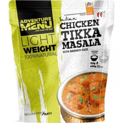 Курица в соусе Тикка Масала с рисом басмати Adventure Menu Chicken Tikka Masala with Basmati rice 181 г - фото 22481