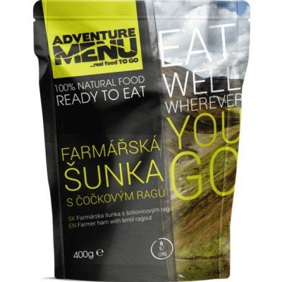 Ветчина с чечевичным рагу Adventure Menu Farmer ham with lentil ragout - фото 22470 Ветчина с чечевичным рагу Adventure Menu Farmer ham with lentil ragout - фото 22470