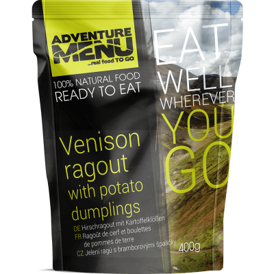 Рагу з оленини з картопляними галушками Adventure Menu Venison ragout with potatoes dumplings - фото 22477