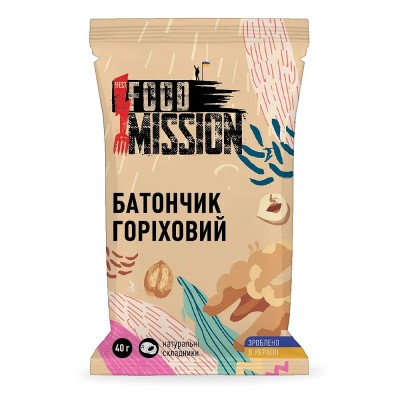 Батончик ореховый Food Mission - фото 29542