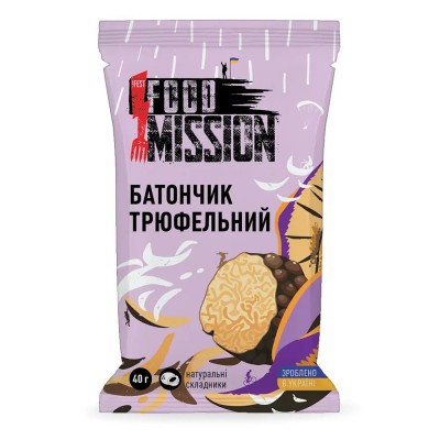 Батончик трюфельний Food Mission - фото 30872
