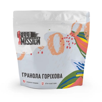Гранола горіхова Food Mission - фото 29561