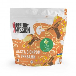 Паста с сыром и грибами Food Mission