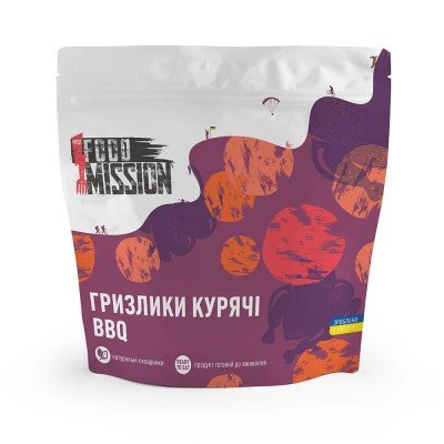 Гризлики куриные BBQ Food Mission - фото 29556 Гризлики куриные BBQ Food Mission - фото 29556