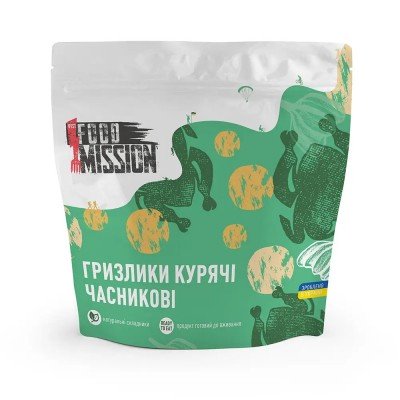 Гризлики куриные чесночные Food Mission - фото 29557