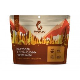 Картопля з веганськими сосисками Їdlo Картопля з веганськими сосисками Їdlo