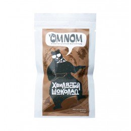 Батончик Їdlo "ОМ-НОМ" чорний шоколад