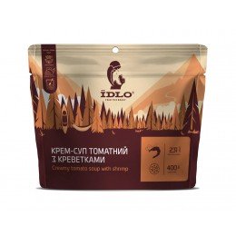 Крем-суп томатний з креветками Їdlo