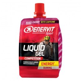 Рідкий гель Enervit Sport Competition чорна вишня з кофеїном 60 мл Рідкий гель Enervit Sport Competition чорна вишня з кофеїном 60 мл