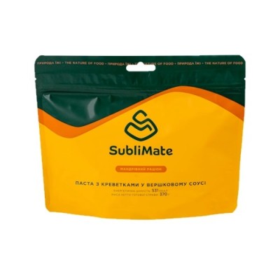 Паста с креветками в сливочном соусе SubliMate - фото 32171 Паста с креветками в сливочном соусе SubliMate - фото 32171