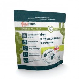Консервы FuseFoods Нут с тушеными овощами Консервы FuseFoods Нут с тушеными овощами