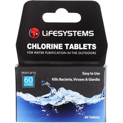 Таблетки для дезинфекции воды Lifesystems Chlorine - фото 16715