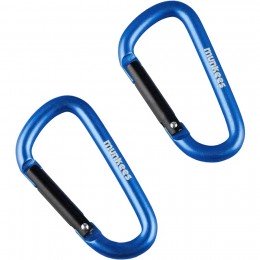 Карабін Munkees 3206 D 6 мм x 60 мм (пара) dark blue Карабін Munkees 3206 D 6 мм x 60 мм (пара) dark blue