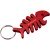 Брелок-відкривачка Munkees Fish Bone 3428 red